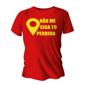 CAMISA DE ALGODÃO VERMELHA - A3 IMPRESSÃO SILK - 10g | 1X0 - 50 unidades | SCAP101