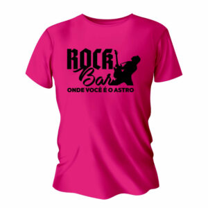 CAMISA DE ALGODÃO ROSA PINK - A4 IMPRESSÃO SILK - 10g | 4X0 - 10 unidades | SCAP118