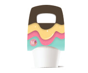 PVC BRANCO 050 - 50g | 4X0 - 100 unidades | SCPC10100C