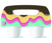 PVC BRANCO 050 - 50g | 4X0 - 100 unidades | SCPC20100