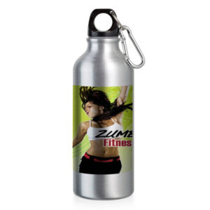 94623 SQUEEZE DE ALUMINIO COM MOSQUETAO -500ML - CROMADO - 10g | 4X0 - 1 unidade | SQU08M1