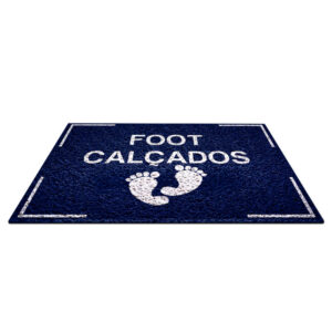 TAPETE CAPACHO - 100% PVC - AZUL MARINHO - 12g | 4X0 - 1 unidade | TAPCC3