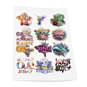 TRANSFER THE MAGIC TOUCH - TATUAGEM TEMPORÁRIA - 110g | 4X0 - 1 unidade | TATTOO001