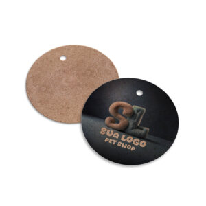 PAPEL KRAFT - TAG - 250g | 4X0 - 500 unidades | TDK05001