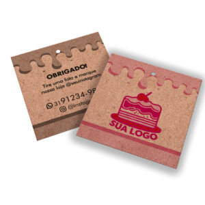 PAPEL KRAFT - TAG - 250g | 4X1 - 100 unidades | TDK21100