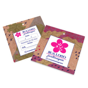 PAPEL KRAFT - TAG - 250g | 4X4 - 50 unidades | TDK2450CC