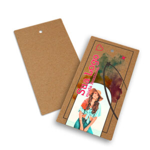 PAPEL KRAFT - TAG - 250g | 4X0 - 2000 unidades | TDK5020006