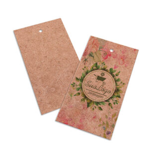 PAPEL KRAFT - TAG - 250g | 4X0 - 3000 unidades | TDK5030007