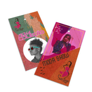 PAPEL KRAFT - TAG - 250g | 4X4 - 100 unidades | TDK54100CC