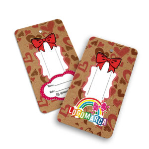 PAPEL KRAFT - TAG - 250g | 4X4 - 5000 unidades | TDK545000