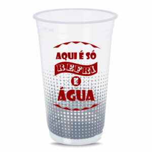 COPO DESCARTÁVEL - 300ML - IMPRESSÃO SILK - TRANSPARENTE 360 - 10g | 1X1 - 1000 unidades | TEDCAM011