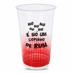 COPO DESCARTÁVEL - 400ML - IMPRESSÃO SILK - TRANSPARENTE 360 - 10g | 1X1 - 5000 unidades | TEDCAM042
