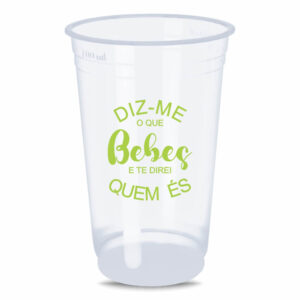 COPO DESCARTÁVEL - 700ML - IMPRESSÃO SILK - TRANSPARENTE - 10g | 1X1 - 500 unidades | TEDCAM118